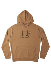 Kapuzensweatshirt DC Shoes "Hampden", Herren, Gr. L, braun (kelp), Obermaterial: 80% Walkfrottier, 20% Microfaser;, Sweatshirts Kapuzensweatshirt
