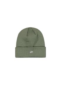 Skim&uuml;tze Alpha Industries "Metal Logo Beanie", Herren, Gr. onesize, sage, gr&uuml;n, Obermaterial: 100% Polyacryl, M&uuml;tzen Skim&uuml;tze