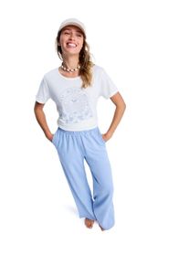 Jogginghose Roxy "Surfing By Sunlight", Damen, Gr. L, blau blizzard, Obermaterial: 68% Viskose, 29% Microfaser, 3% Elasthan;, Hosen Jogginghose