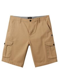 Bermudas Quiksilver "Crucial Battle Cargo", Herren, Gr. 28XS, gr&uuml;n (khaki), Obermaterial:100% Walkfrottier;, Hosen Bermudas