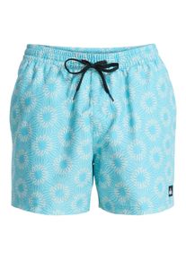 Boardshorts Quiksilver "Everyday Printed Volley 15", Herren, Gr. XXL, aqua ocean mayhem, Obermaterial: 100% Microfaser;, Hosen Boardshorts