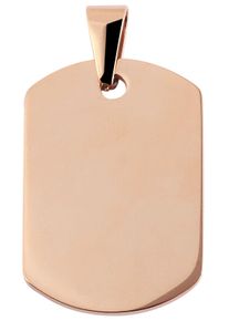 Adelia&acute;s Kettenanh&auml;nger ADELIA&acute;S "Unisex Anh&auml;nger &iquest; Gravuranh&auml;nger aus Edelstahl", gold, Schmuckanh&auml;nger, Damen, Edelstahl, Kettenanh&auml;nger