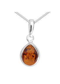 Kette mit Anh&auml;nger OSTSEE-SCHMUCK "OSTSEE-SCHMUCK Kette mit Anh&auml;nger Enela Kette mit Anh&auml;nger Enela" Gr. 50, silber (wei&szlig;, neutral), Halsketten, Damen, 50cm, Silber 925 (Sterlingsilber), L: 42, Kette mit Anh&auml;nger