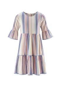 Sommerkleid happy girls "M&auml;dchenkleid", M&auml;dchen, Gr. 152, EURO-Gr&ouml;&szlig;en, blau (jeans blau), Stoff, 100% Baumwolle, normal, Kleider Sommerkleid