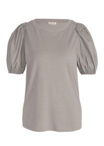 Shirtbluse Alba Moda "Shirt Shirt", Damen, Gr. 44, wei&szlig; (ecru), Obermaterial: 95% Baumwolle CO. 5% Elasthan EL., Modern, normal, Blusen Shirtbluse