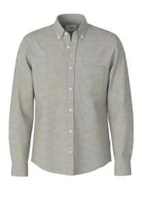 JOOP! Langarmhemd JOOP JEANS "Hali", Damen, Gr. 3XL, N-Gr, bright gr&uuml;n, Web, Obermaterial: 55% Leinen, 45% Baumwolle, unifarben, regular fit normal, 1-Knopf-Manschette, Hemden Langarmhemd