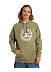 Hoodie DC Shoes "DC Corpo", Herren, Gr. XS, gr&uuml;n (deep lichen gr&uuml;n), Obermaterial: 55% Walkfrottier, 25% Walkfrottier, 20% Microfaser;, Sweatshirts Hoodie