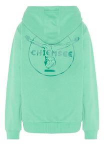 Kapuzensweatshirt Chiemsee, M&auml;dchen, Gr. 170/176, marine gr&uuml;n, 80% Baumwolle, 20% Polyester, Sweatshirts Kapuzensweatshirt