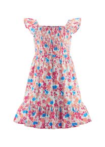 Sommerkleid happy girls "M&auml;dchenkleid", M&auml;dchen, Gr. 134, EURO-Gr&ouml;&szlig;en, ice blau, Stoff, 100% Baumwolle, normal, Kleider Sommerkleid