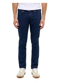 Slim-fit-Jeans Mustang "Herren Style Boston K", Herren, Gr. 36, L&auml;nge 30, blau (980 dunkelblau), Denim/Jeans, 87% Baumwolle, 12% Polyester, 1% Elasthan, unifarben, slim fit, Jeans Slim-fit-Jeans