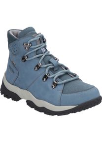 Stiefelette Josef Seibel "Philippa 50, azur-kombi", Damen, Gr. 39, azur, kombi, Obermaterial: 80% Rindsleder Leather cow. 20% Textilmaterial TEXMAT., Schuhe Stiefelette