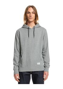 Hoodie Quiksilver "Essentials", Herren, Gr. S, grau (light grau heather), Obermaterial:80% Walkfrottier, 20% Microfaser;, Sweatshirts Hoodie