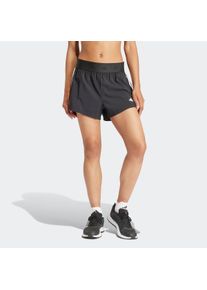 Shorts adidas Performance "HYGLM WVN SHO", Damen, Gr. XL, N-Gr, schwarz-wei&szlig; (schwarz, wei&szlig;, normal, gr.), Obermaterial: 100% Polyester, Hosen Shorts