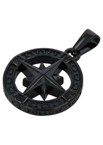 Adelia&acute;s Kettenanh&auml;nger ADELIA&acute;S "Unisex Anh&auml;nger aus Edelstahl", schwarz, Schmuckanh&auml;nger, Damen, Edelstahl, Kettenanh&auml;nger