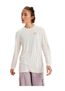 Funktionstop Roxy "Boundless Spirit 2", Damen, Gr. M, whisper wei&szlig;, Obermaterial: 75% Nylon, 25% Elasthan;, Tops Funktionstop