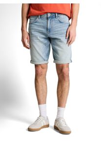 Jeansshorts Tom Tailor, Damen, Gr. 30, N-Gr, light stone blau denim, Denim/Jeans, Obermaterial: 98% Baumwolle, 2% Elasthan, unifarben, slim fit kurz, Jeans Jeansshorts, im Five-Pocket Style