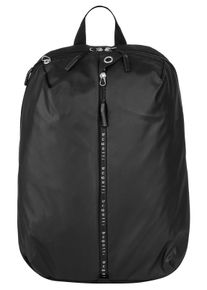 Tagesrucksack Bugatti "BLANC DELIGHT", Herren, Gr. B/H/T: 35cm x 45cm x 8cm, onesize, schwarz, 100% Polyester, Rucks&auml;cke Tagesrucksack