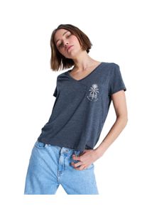 T-Shirt Roxy "Laguna Green", Damen, Gr. XL, anthrazit, Obermaterial: 65% Microfaser, 35% Viskose;, Shirts T-Shirt