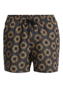 Boardshorts Quiksilver "Everyday Printed Volley 15", Herren, Gr. XS, schwarz ocean mayhem, Obermaterial: 100% Microfaser;, Hosen Boardshorts