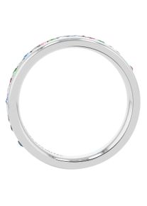 Adelia&acute;s Fingerring ADELIA&acute;S "Damen Ring aus Edelstahl mit Strass Steinchen" Gr. 54, silber, Fingerringe, Damen, 54, Edelstahl, Fingerring