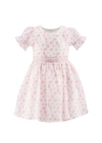 Sommerkleid happy girls "M&auml;dchenkleid", M&auml;dchen, Gr. 98, EURO-Gr&ouml;&szlig;en, dusty rose, Stoff, 100% Baumwolle, normal, Kleider Sommerkleid