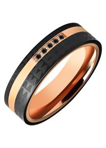 Adelia&acute;s Fingerring ADELIA&acute;S "Damen Ring aus Edelstahl mit Strass Steinchen" Gr. 60, gold, Fingerringe, Damen, 60, Edelstahl, Fingerring