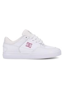 Sneaker DC Shoes "Onyx", Damen, Gr. 9(40,5), wei&szlig;, lavender, Obermaterial:89, 4% Leder, 1, 8% Synthetik, 8, 8% Microfaser;, Schuhe Sneaker