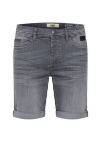 Jeansshorts Blend "Jeansshorts BHMartels", Damen, Gr. L, N-Gr, grau (denim grau), Obermaterial: 98% Baumwolle CO. 2% Elasthan EL., Jeans Jeansshorts