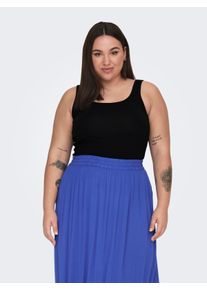 sheego Gro&szlig;e Gr&ouml;&szlig;en Tanktop, black, Gr&ouml;&szlig;e M (46/48) - Damen