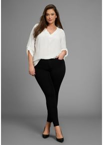 sheego Gro&szlig;e Gr&ouml;&szlig;en Skinny-fit-Jeans, black denim, Gr&ouml;&szlig;e 44 - Damen