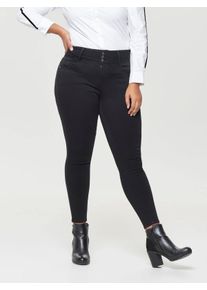 sheego Gro&szlig;e Gr&ouml;&szlig;en Skinny-fit-Jeans, black, Gr&ouml;&szlig;e 46 - Damen