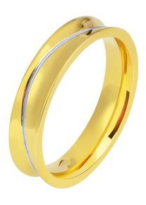 Adelia&acute;s Fingerring ADELIA&acute;S "Herren Ring aus Edelstahl" Gr. 72, gold, Fingerringe, Herren, 72, Edelstahl, Fingerring