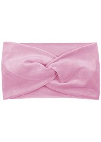 Stirnband styleBREAKER "Samt Stirnband mit Twist Knoten", Damen, lila (flieder), Obermaterial: 100% Viskose CV., Modisch, M&uuml;tzen Stirnband