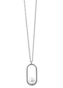 Adelia&acute;s Kette ohne Anh&auml;nger ADELIA&acute;S "Damen Halskette mit Anh&auml;nger &iquest; aus Edelstahl" Gr. 45, wei&szlig;, Halsketten, Damen, Edelstahl, Kette ohne Anh&auml;nger