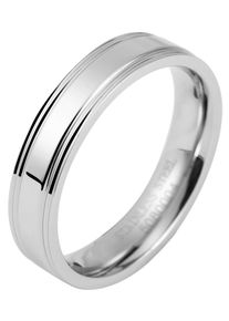 Adelia&acute;s Fingerring ADELIA&acute;S "Herren Ring aus Edelstahl" Gr. 72, silber, Fingerringe, Herren, 72, Edelstahl, Fingerring