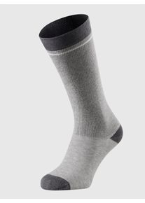 w&auml;schepur Kompressionsstr&uuml;mpfe W&Auml;SCHEPUR, Damen, Gr. 4/47, steingrau, 60% Baumwolle, 28% Polyamid, 12% Elasthan, Socken Kompressionsstr&uuml;mpfe