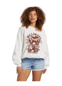Sweatshirt Billabong "Aloha Kendal", Damen, Gr. S, wei&szlig;, Obermaterial: 45% Walkfrottier, 34% Walkfrottier, 21% Microfaser;, Sweatshirts Sweatshirt