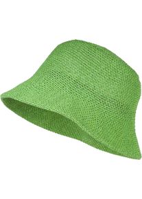 Fischerhut styleBREAKER "Fischerhut aus Papierstroh - Knautschhut", Herren, gr&uuml;n, Obermaterial: 100% Papierstroh PAS., Modisch, H&uuml;te Fischerhut