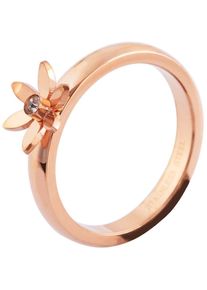 Adelia&acute;s Fingerring ADELIA&acute;S "Damen Ring aus Edelstahl" Gr. 52, gold, Fingerringe, Damen, 52, Edelstahl, Fingerring