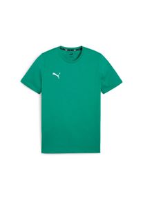 Trainingsshirt Puma "TEAMGOAL CASUALS TEE", Damen, Gr. XL, sport gr&uuml;n, Puma wei&szlig;, Jersey, Obermaterial: 100% Baumwolle, unifarben, regular fit normal, Rundhals, Shirts Trainingsshirt, gerader Abschluss, Kurzarm, f&uuml;r Sportmode, Rundhalsausschnitt