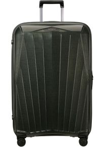 Hartschalen-Trolley Samsonite "MAJOR-LITE, verschiedene Gr&ouml;&szlig;en und Farben", Damen, Gr. B/H/T: 50cm x 77cm x 31cm 100 l, gr&uuml;n (climbing ivy), Curv, Koffer Hartschalen-Trolley, mit Adressanh&auml;nger, mit Raumteiler, Packriemen und Trennpolster