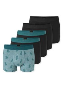 Boxershorts Schiesser "95/5 Multipacks", Herren, Gr. 9, 925, sonstiges, Single Jersey, Obermaterial: 95% Baumwolle, 5% Elasthan, k&ouml;rpernah, Unterhosen Boxershorts, ohne Eingriff, angenehm weich
