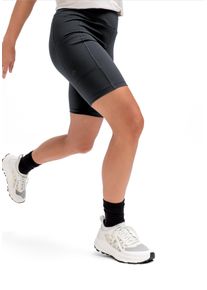 Caprileggings Maier Sports "Da-Short Tight el. MS FAV Short Tight W", Damen, Gr. 46, N-Gr, schwarz, Obermaterial: 85% Polyamid, 15% Elasthan, Hosen Caprileggings, sportlicher Stil, bequeme Passform