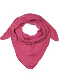 Dreieckstuch styleBREAKER "Strick Dreiecktuch meliert", Damen, pink, Obermaterial: 80% Viskose CV. 20% Wolle WO., Modisch, Modet&uuml;cher Dreieckstuch