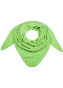 Dreieckstuch styleBREAKER "Strick Dreiecktuch meliert", Damen, apfelgr&uuml;n, Obermaterial: 80% Viskose CV. 20% Wolle WO., Modisch, Modet&uuml;cher Dreieckstuch