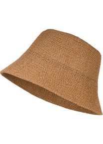 Fischerhut styleBREAKER "Fischerhut aus Papierstroh - Knautschhut", Herren, braun, Obermaterial: 100% Papierstroh PAS., Modisch, H&uuml;te Fischerhut