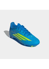 Fu&szlig;ballschuh adidas Performance "F50 LEAGUE FIRM GROUND / MULTI GROUND KIDS", Kinder, Gr. 33, lucid ray blau, team solar gelb 2, lucid aquamarine, Synthetik, Textil, Schuhe Fu&szlig;ballschuh, f&uuml;r viele verschiedene B&ouml;den geeignet, f&uuml;r Kinder & Jugendliche