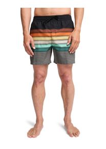 Boardshorts Billabong "All Day Stripe Layback", Herren, Gr. L, schwarz print, Obermaterial: 100% Microfaser;, Hosen Boardshorts