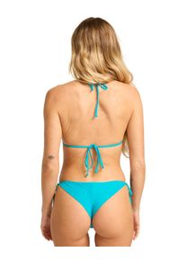 Bikini-Hose Billabong "Sol Searcher Tie Side Tanga", Damen, Gr. XL, Cup B, blau (blau lagoon), Obermaterial: 86% Polyamid, 14% Elasthan;, Badehosen Bikini-Hose