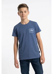 T-Shirt Icepeak "LEADVILLE JR", M&auml;dchen, Gr. 176, navy blau, Obermaterial: 100% Baumwolle, Shirts T-Shirt, f&uuml;r Kinder und Jugendliche, sportlicher Stil